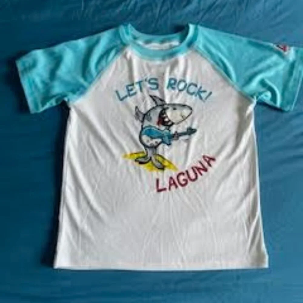 Laguna Boys Swim Set – T-Shirt & Shorts (Size 7)
